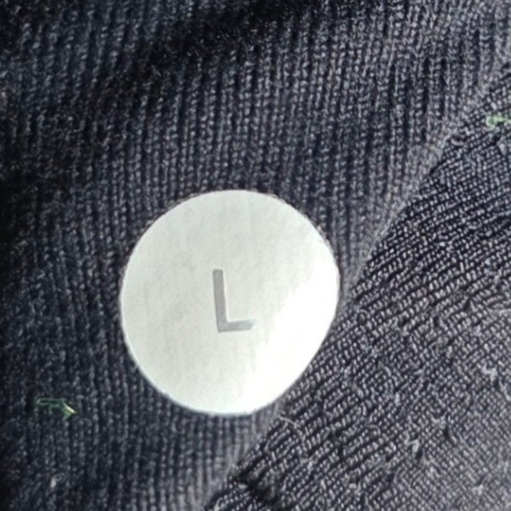 Lululemon Post Gravity Jacket Men's Large L Black Gray Full Zip Athletic Running - Picture 4 of 8
